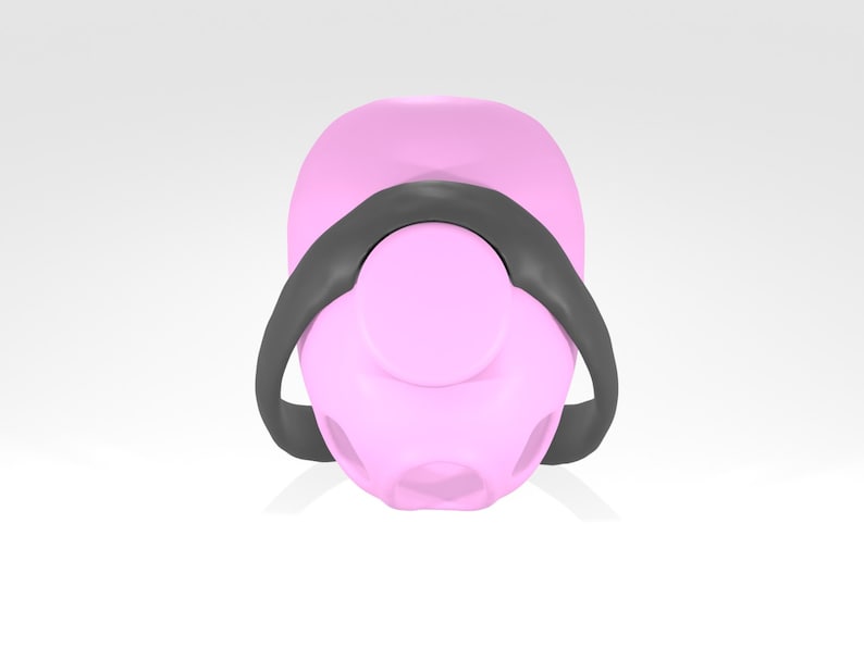 Permanent Keyless Chastity Cage STL 3D Printable Files image 9